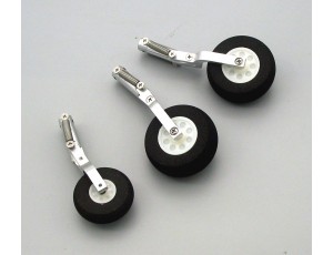 Top-Design CNC Suspension Strut & Wheel Set For Freewing 64mm EDF Jet